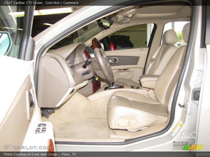 Gold Mist / Cashmere 2007 Cadillac CTS Sedan