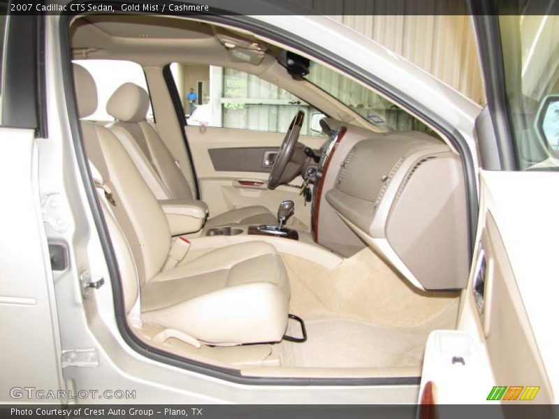 Gold Mist / Cashmere 2007 Cadillac CTS Sedan
