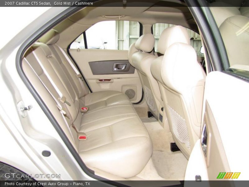 Gold Mist / Cashmere 2007 Cadillac CTS Sedan