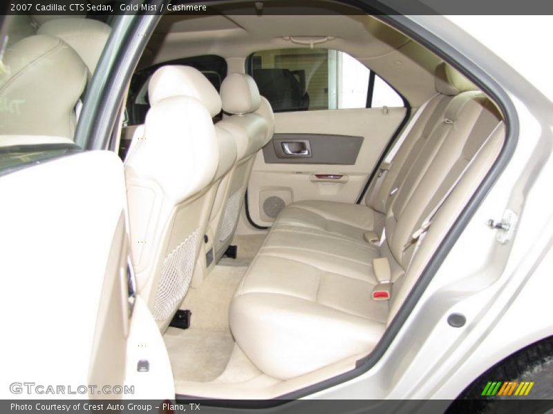 Gold Mist / Cashmere 2007 Cadillac CTS Sedan