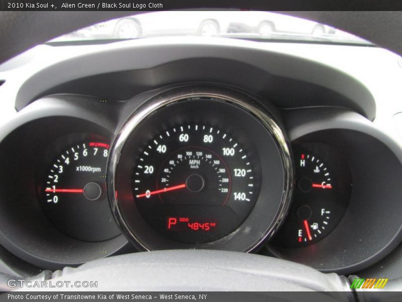 Alien Green / Black Soul Logo Cloth 2010 Kia Soul +