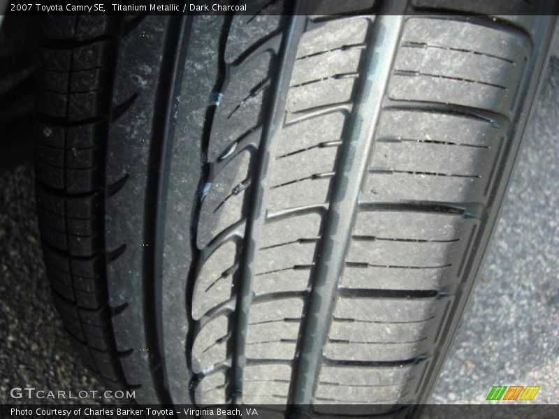 Titanium Metallic / Dark Charcoal 2007 Toyota Camry SE