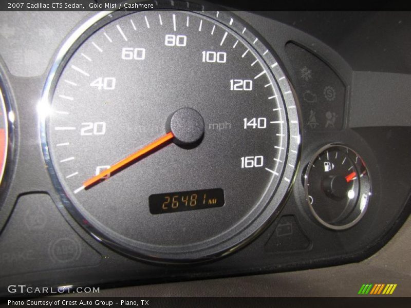 Gold Mist / Cashmere 2007 Cadillac CTS Sedan