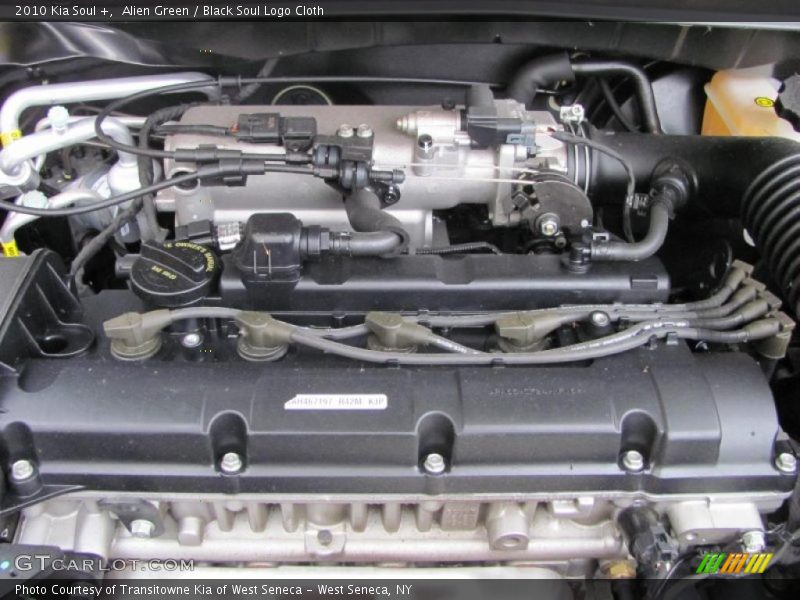 Alien Green / Black Soul Logo Cloth 2010 Kia Soul +