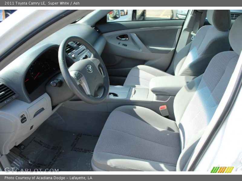 Super White / Ash 2011 Toyota Camry LE