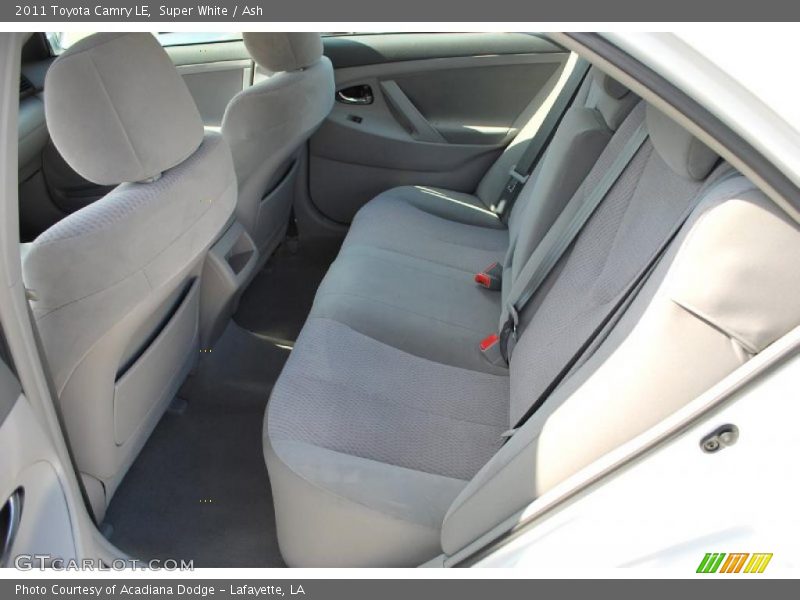 Super White / Ash 2011 Toyota Camry LE