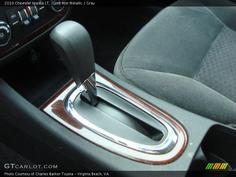 Gold Mist Metallic / Gray 2010 Chevrolet Impala LT