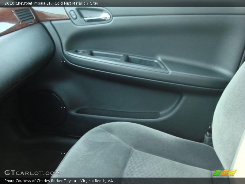 Gold Mist Metallic / Gray 2010 Chevrolet Impala LT