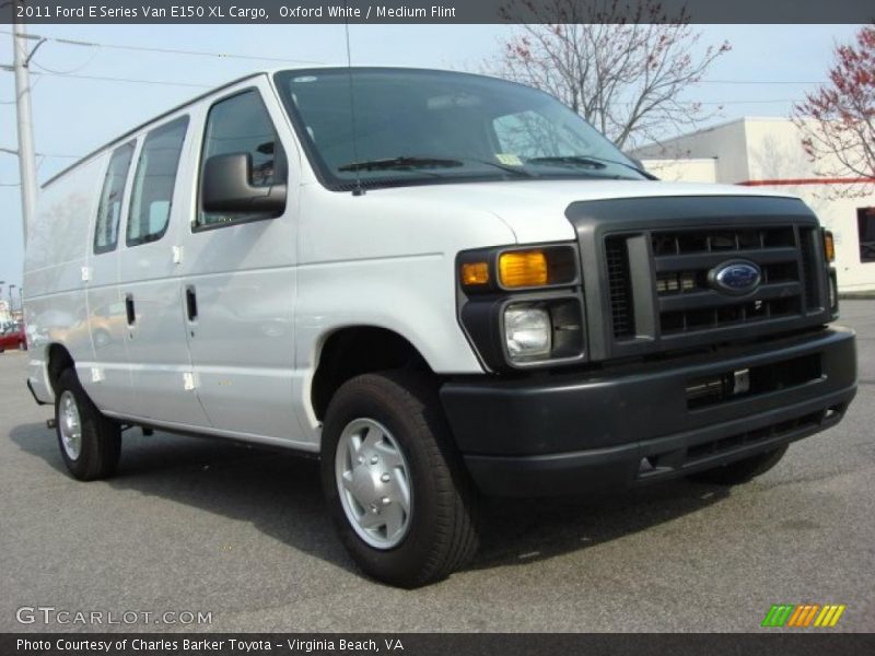 Oxford White / Medium Flint 2011 Ford E Series Van E150 XL Cargo
