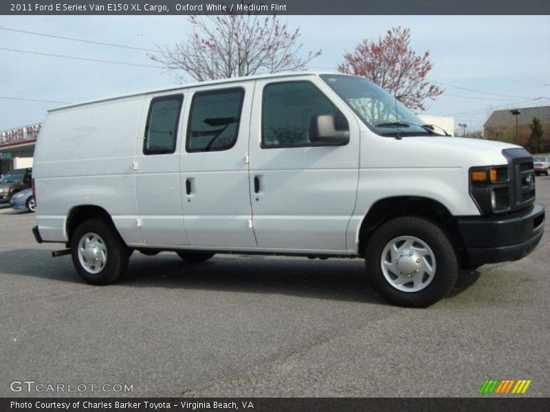 Oxford White / Medium Flint 2011 Ford E Series Van E150 XL Cargo