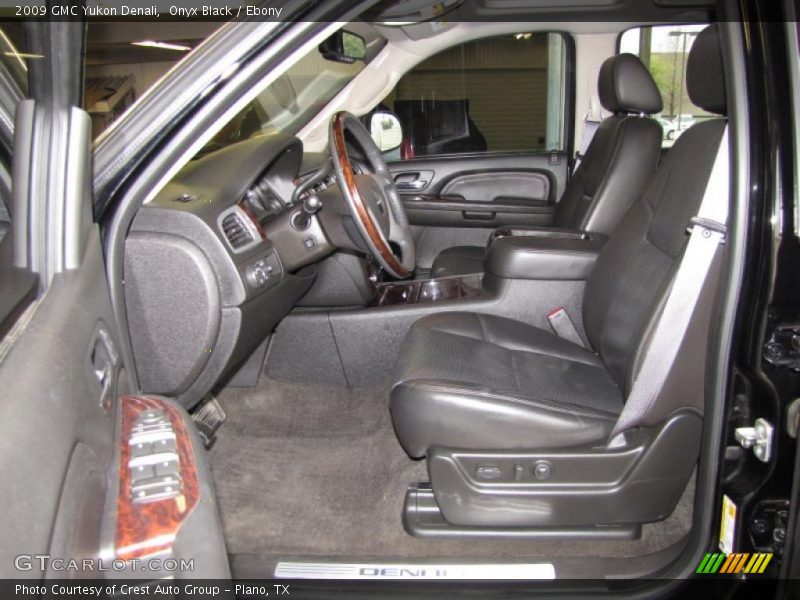  2009 Yukon Denali Ebony Interior