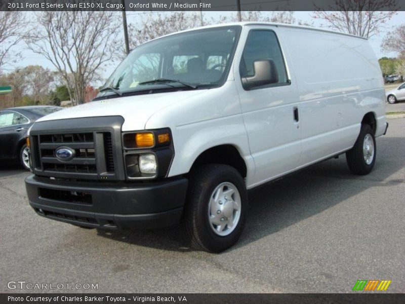 Oxford White / Medium Flint 2011 Ford E Series Van E150 XL Cargo