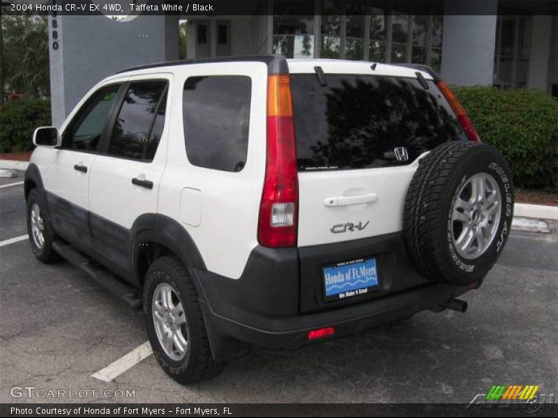 Taffeta White / Black 2004 Honda CR-V EX 4WD