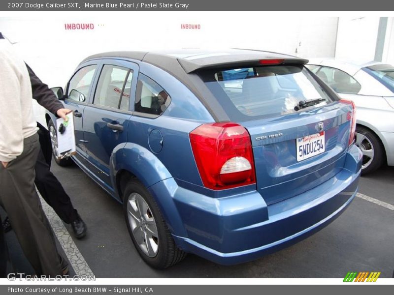 Marine Blue Pearl / Pastel Slate Gray 2007 Dodge Caliber SXT