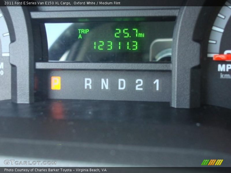 Oxford White / Medium Flint 2011 Ford E Series Van E150 XL Cargo
