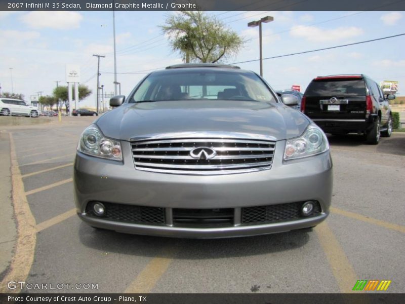 Diamond Graphite Metallic / Graphite 2007 Infiniti M 35 Sedan