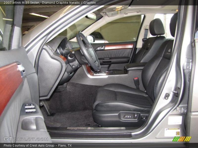 2007 M 35 Sedan Graphite Interior