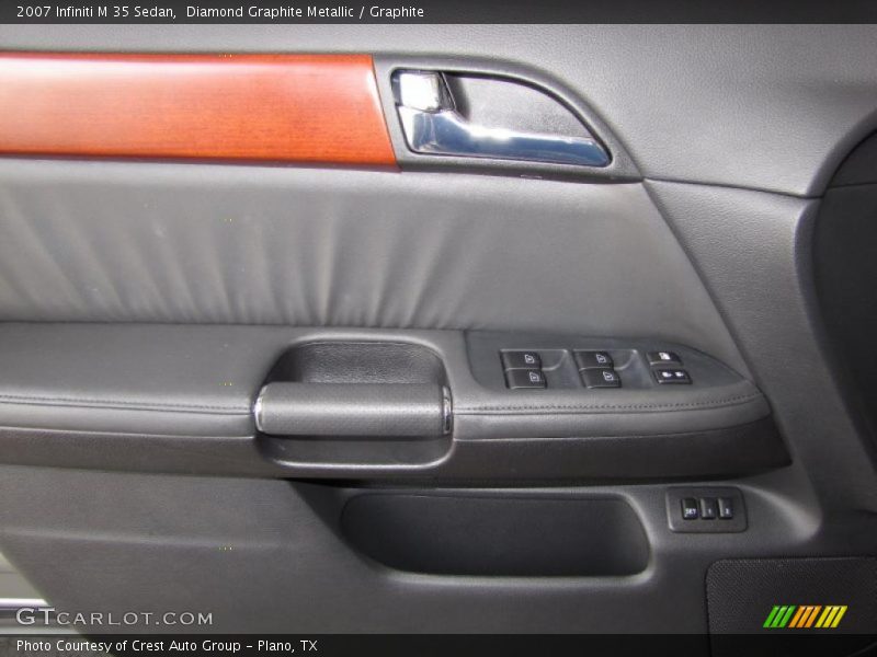 Diamond Graphite Metallic / Graphite 2007 Infiniti M 35 Sedan