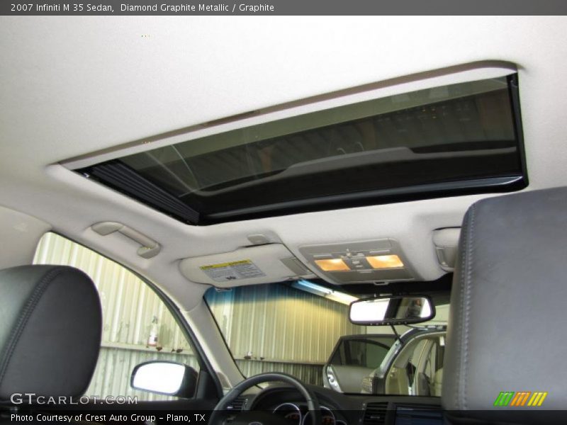 Sunroof of 2007 M 35 Sedan