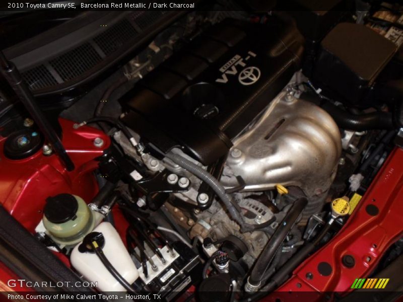 Barcelona Red Metallic / Dark Charcoal 2010 Toyota Camry SE