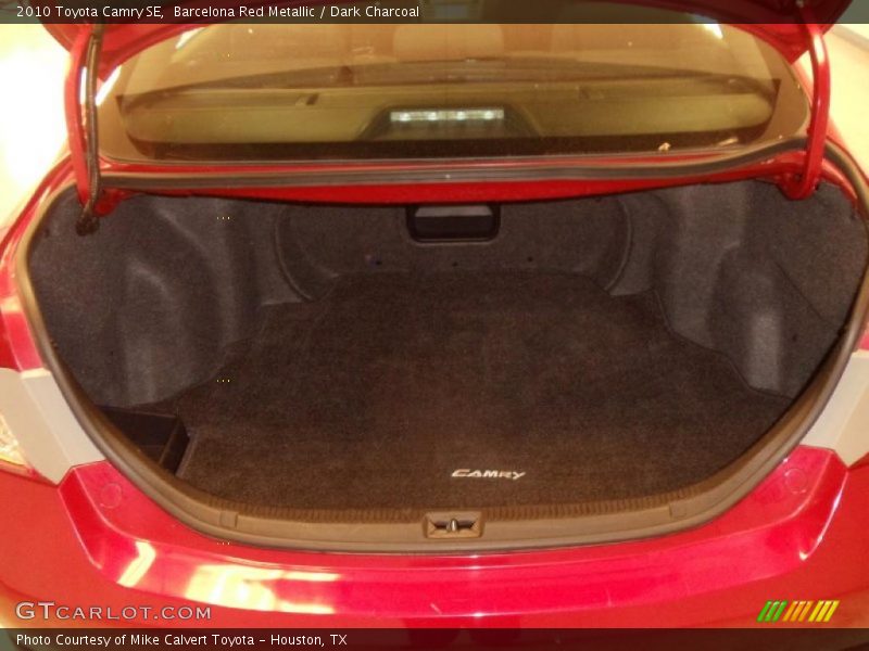 Barcelona Red Metallic / Dark Charcoal 2010 Toyota Camry SE