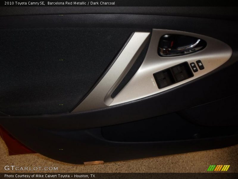 Barcelona Red Metallic / Dark Charcoal 2010 Toyota Camry SE