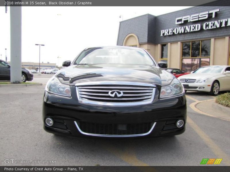 Black Obsidian / Graphite 2008 Infiniti M 35 Sedan