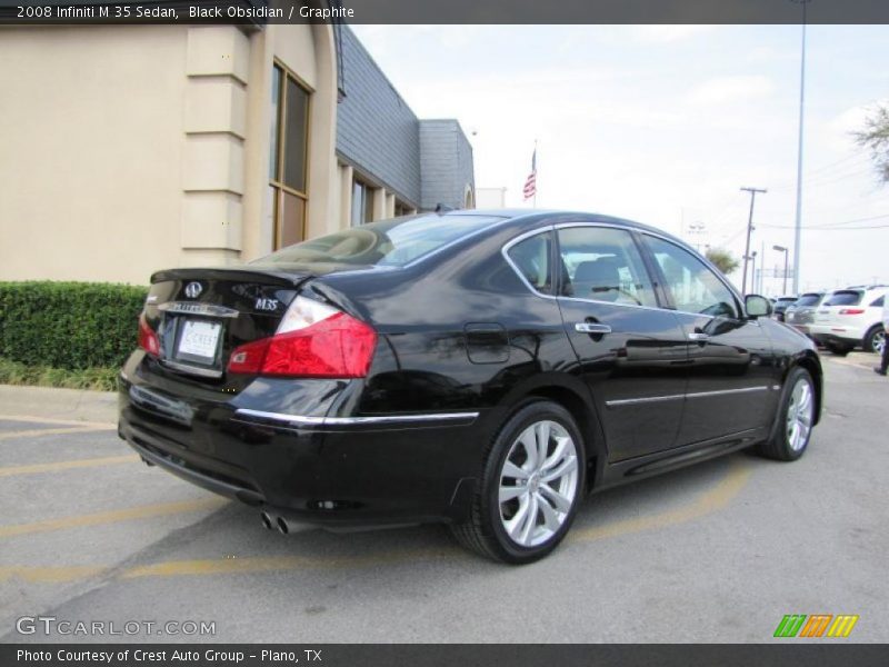 Black Obsidian / Graphite 2008 Infiniti M 35 Sedan