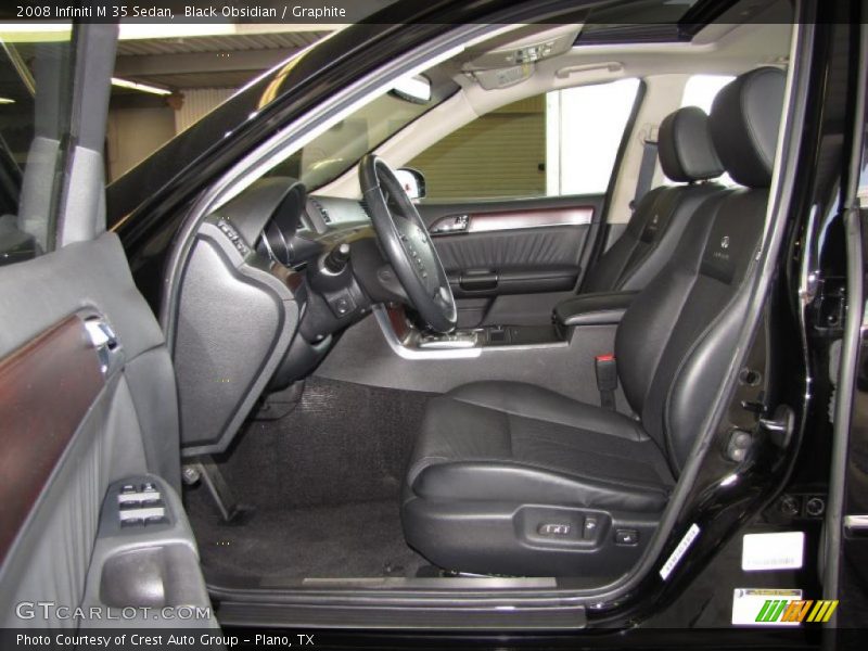 Black Obsidian / Graphite 2008 Infiniti M 35 Sedan