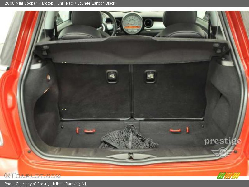 Chili Red / Lounge Carbon Black 2008 Mini Cooper Hardtop