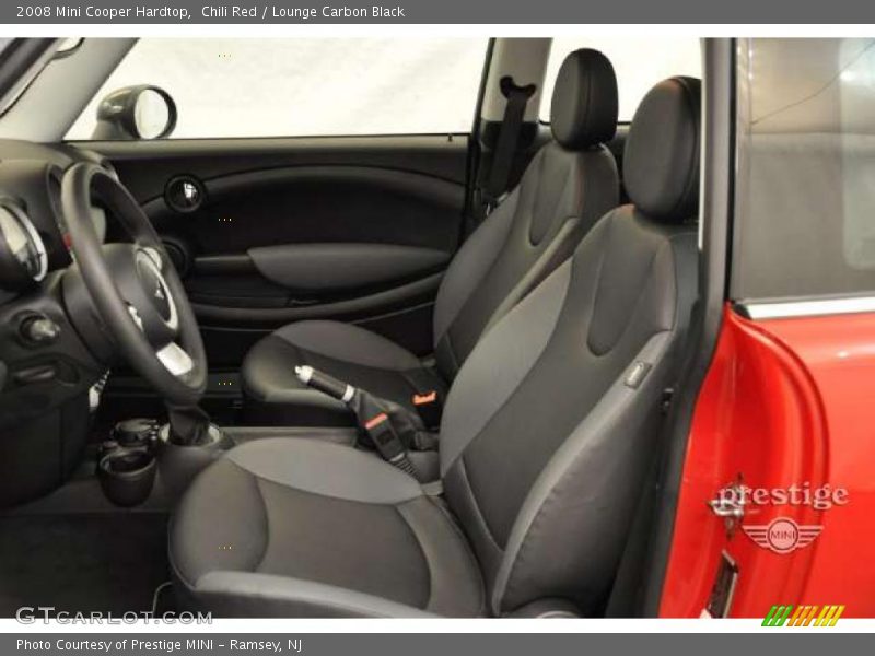 Chili Red / Lounge Carbon Black 2008 Mini Cooper Hardtop