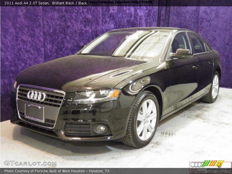 Brilliant Black / Black 2011 Audi A4 2.0T Sedan