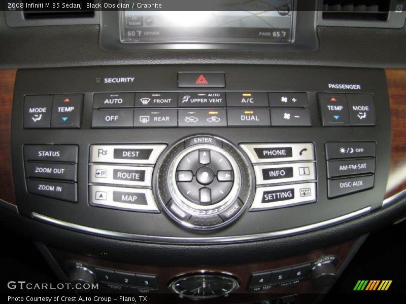 Black Obsidian / Graphite 2008 Infiniti M 35 Sedan