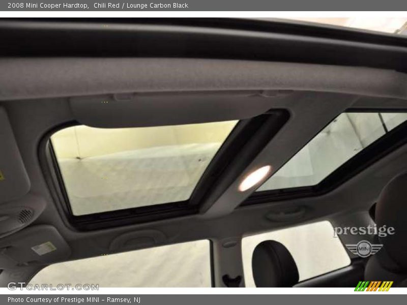 Chili Red / Lounge Carbon Black 2008 Mini Cooper Hardtop