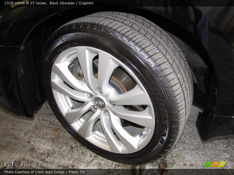 Black Obsidian / Graphite 2008 Infiniti M 35 Sedan