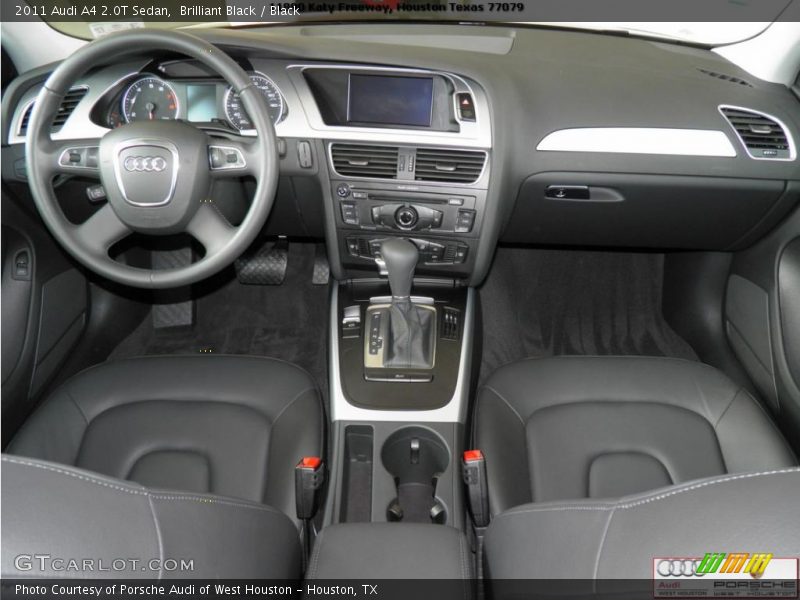 Brilliant Black / Black 2011 Audi A4 2.0T Sedan