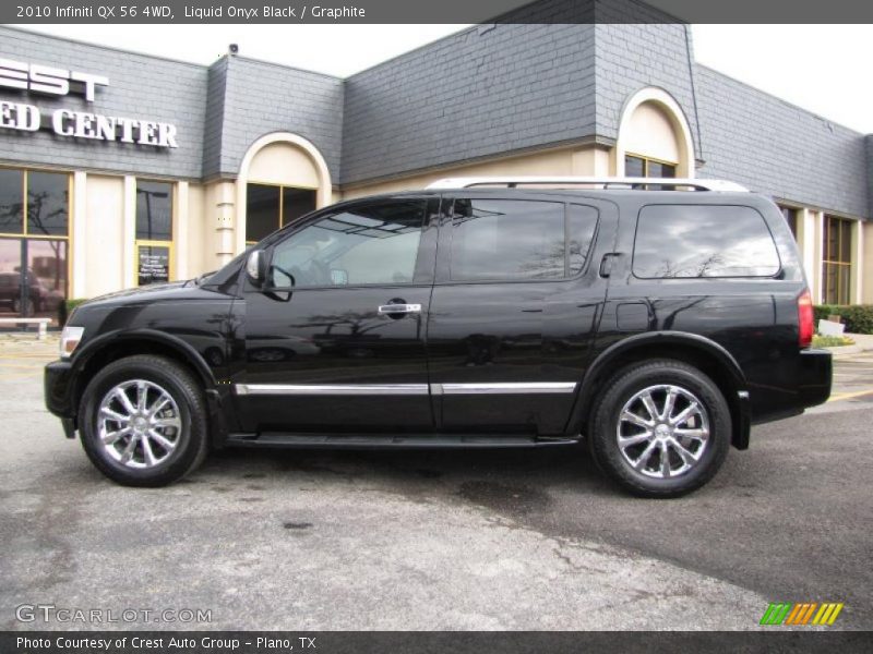 Liquid Onyx Black / Graphite 2010 Infiniti QX 56 4WD