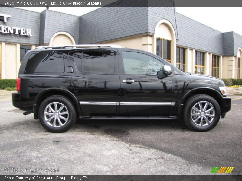 Liquid Onyx Black / Graphite 2010 Infiniti QX 56 4WD