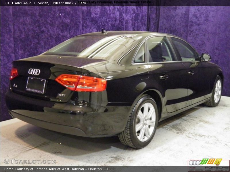Brilliant Black / Black 2011 Audi A4 2.0T Sedan