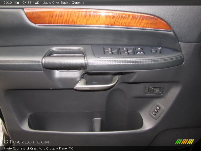 Liquid Onyx Black / Graphite 2010 Infiniti QX 56 4WD