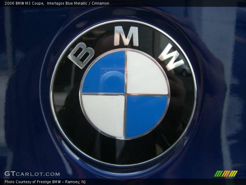 Interlagos Blue Metallic / Cinnamon 2006 BMW M3 Coupe