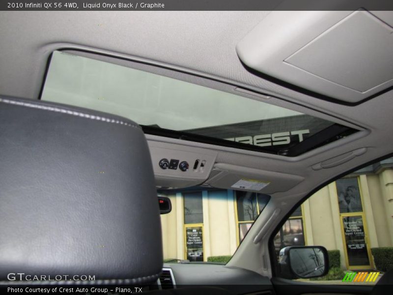 Liquid Onyx Black / Graphite 2010 Infiniti QX 56 4WD