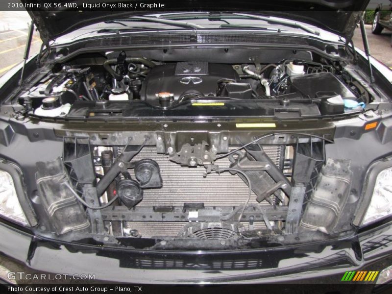 Liquid Onyx Black / Graphite 2010 Infiniti QX 56 4WD