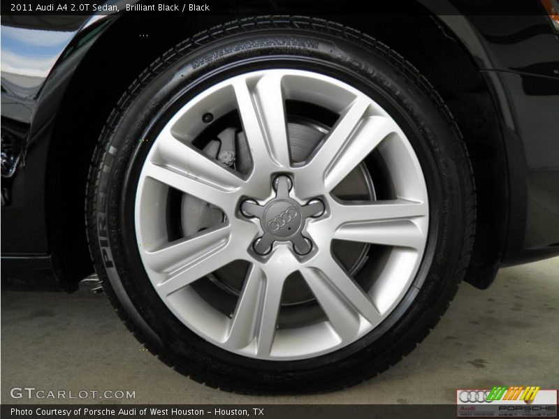 Brilliant Black / Black 2011 Audi A4 2.0T Sedan