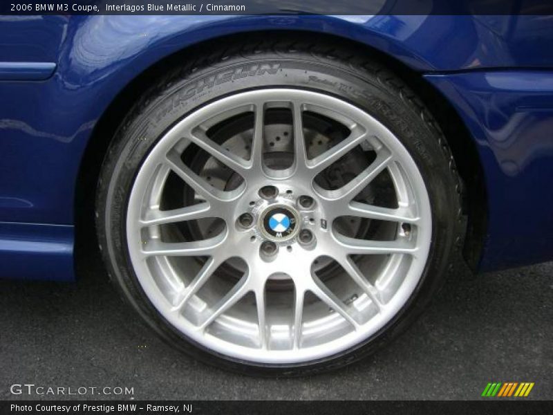 Interlagos Blue Metallic / Cinnamon 2006 BMW M3 Coupe