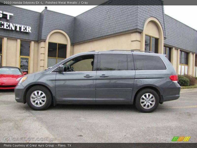 Polished Metal Metallic / Gray 2010 Honda Odyssey EX-L