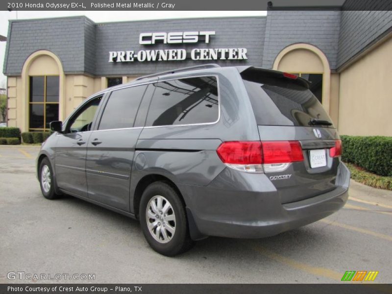 Polished Metal Metallic / Gray 2010 Honda Odyssey EX-L
