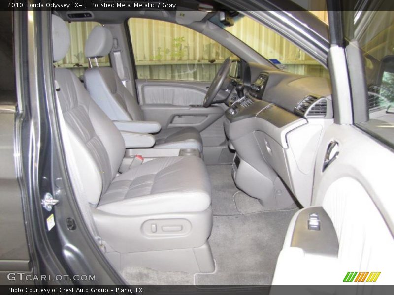 Polished Metal Metallic / Gray 2010 Honda Odyssey EX-L