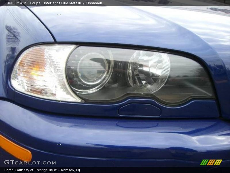 Interlagos Blue Metallic / Cinnamon 2006 BMW M3 Coupe