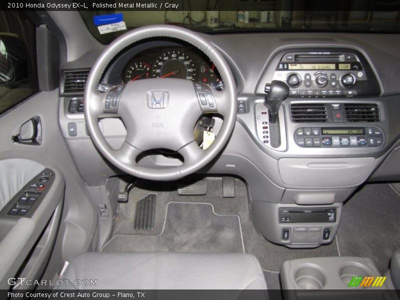 Polished Metal Metallic / Gray 2010 Honda Odyssey EX-L